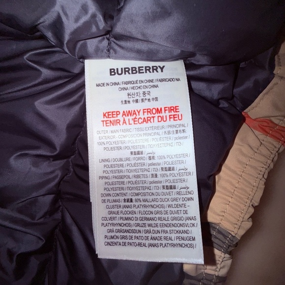 BURBERRY Girl's Mollie Vintage Check Jacket size 14 - Picture 9 of 16